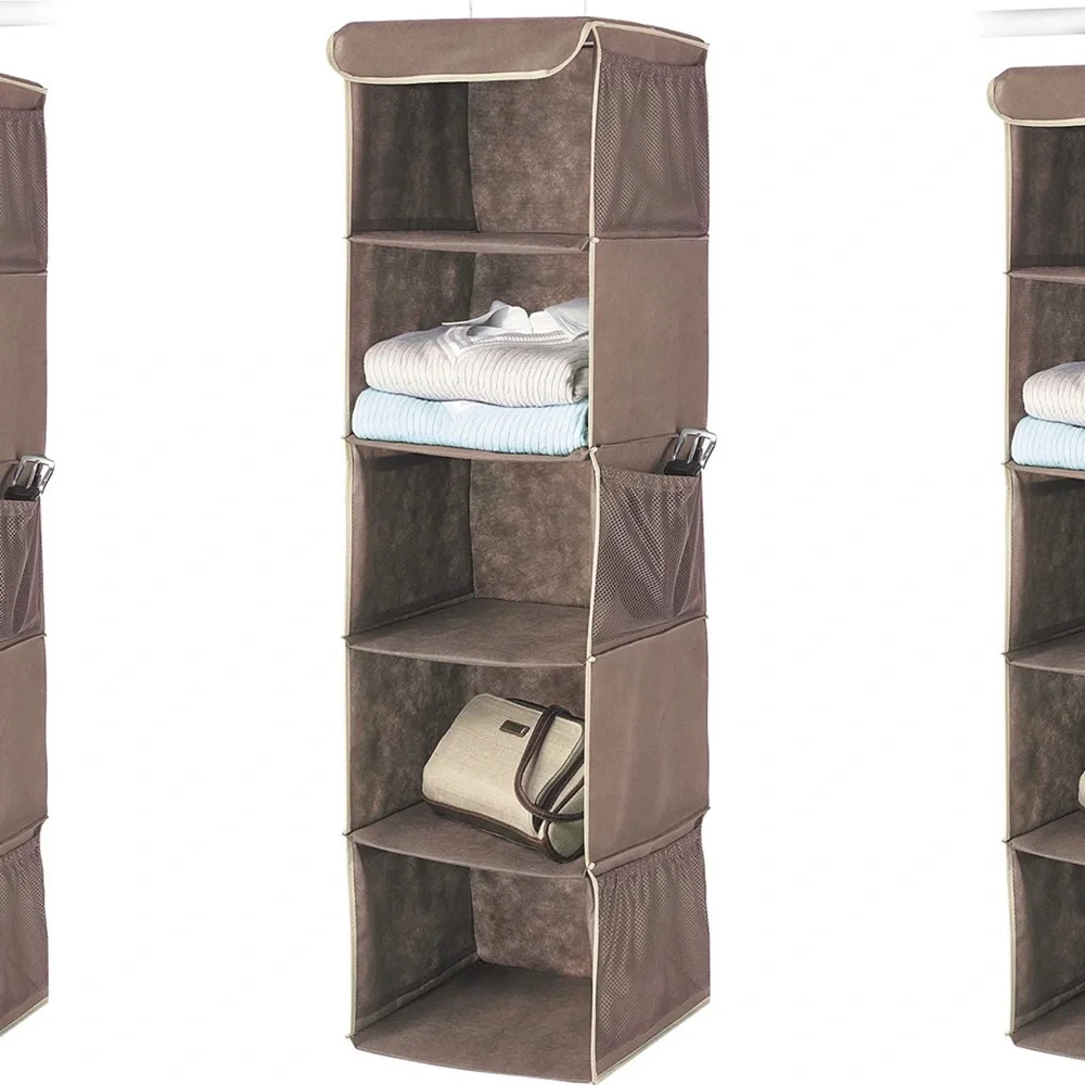 Whitmor Hanging Accessory Shelves Java, New‎